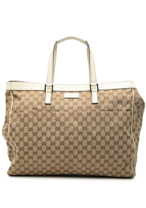 Gucci Pre-Owned 2000-2015 GG Canvas tote bag - White