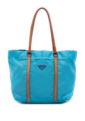 Prada Pre-Owned 2013-2025 Tessuto tote bag - Blue