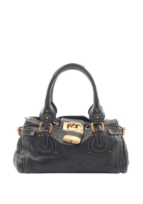 Chloé Pre-Owned 2010-2026 Leather Paddington handbag - Black