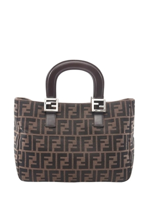 Fendi Pre-Owned 2000-2010 Zucca Canvas handbag - Brown