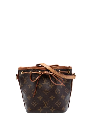 Louis Vuitton Pre-Owned 2018 Monogram Nano Noe bucket bag - Brown