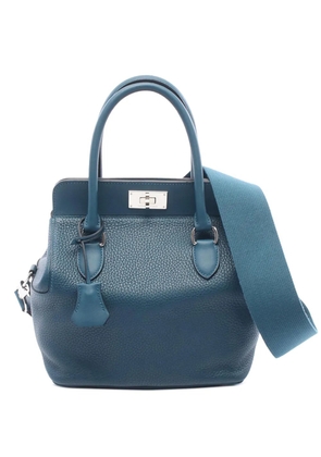 Hermès Pre-Owned 2020 Clemence and Swift Toolbox 20 satchel - Green