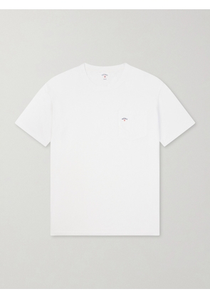 Noah - Core Logo-Printed Cotton-Jersey T-shirt - Men - White - S