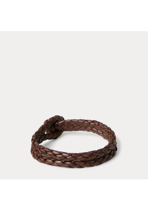 Hand-Braided Leather Bracelet