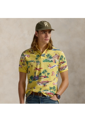 Classic Fit Polo Bear Mesh Polo Shirt