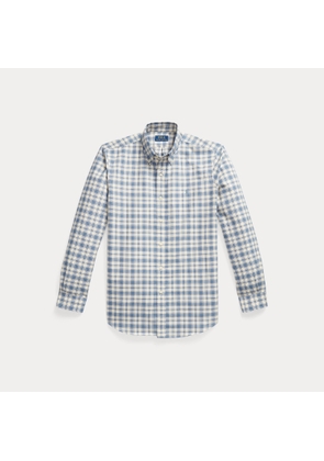 Classic Fit Plaid Oxford Shirt