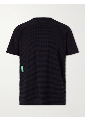 DISTRICT VISION - Performance Lab Textured Stretch-Jersey T-Shirt - Men - Black - S