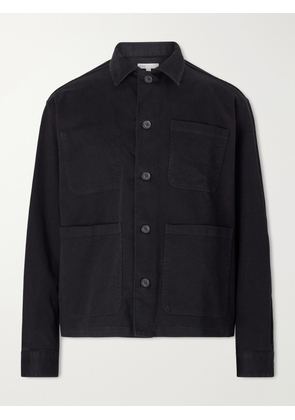 Onia - Cotton-Blend Twill Chore Jacket - Men - Black - S