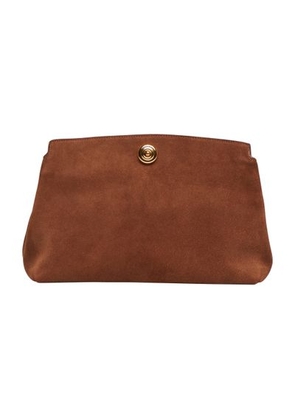 Clutch bag with snap fastener