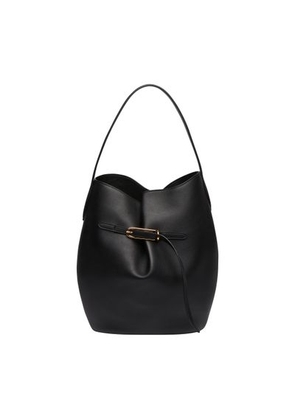 Large belted bucket bag