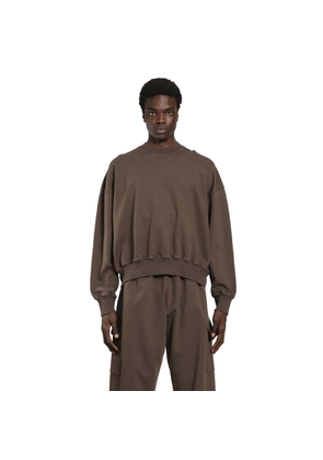 Cotton Jersey Sleeveless Sweatshirt