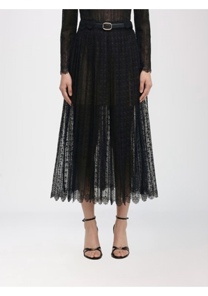 Skirt SELF-PORTRAIT Woman color Black