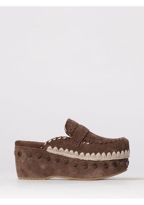 Wedge Shoes MOU Woman color Brown