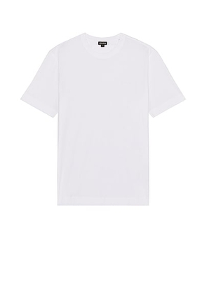 Zegna Pure Cotton T-Shirt in Optical White - White. Size 50 (also in ).