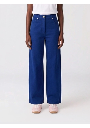 Pants 'S MAX MARA Woman color Blue