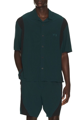 Y-3 Shirt in Aurivy - Dark Green. Size L (also in M, S, XL/1X).