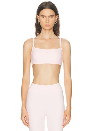 437 Micro Bra in Powder Pink - Pink. Size L (also in M, XL, XS).