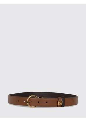 Belt FENDI Woman color Brown
