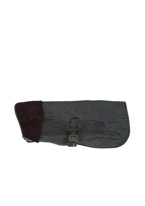 Barbour Quilted Dog Coat in Olive - Olive. Size XL (also in L, M, S).