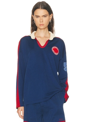 BODE Lakewood Polo in Blue - Blue. Size L (also in M, S, XS).