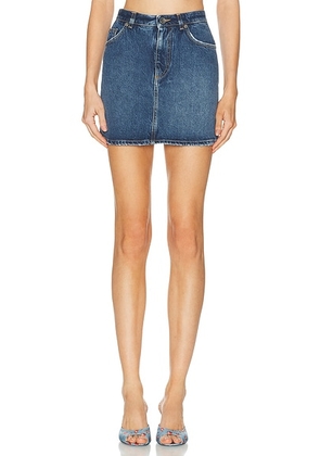 Dolce & Gabbana Mini Skirt in Denim - Blue. Size 36 (also in 38, 40, 42).