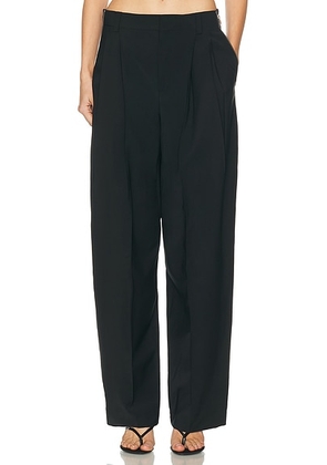 Alexander Wang Mid Rise Tailored Pant in Black - Black. Size 0 (also in 2, 6, 8).