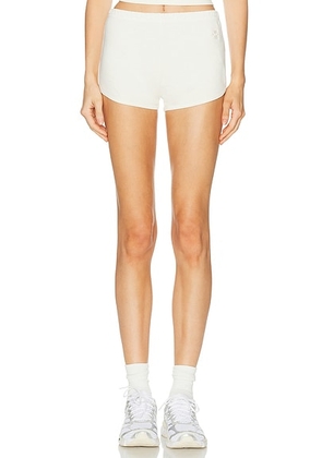 Eterne Mini Track Short in Bone - Neutral. Size L (also in M, S, XL, XS).