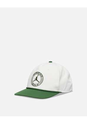 Jordan Pro Structured Dri-FIT Flat-Brim Golf Hat Sail / Forest Green