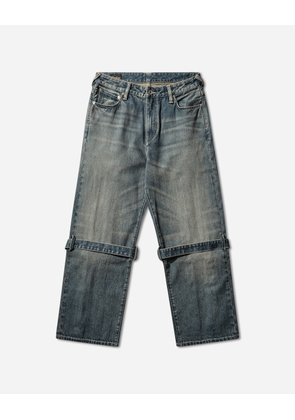 Men s Washed Bondage Jeans Indigo