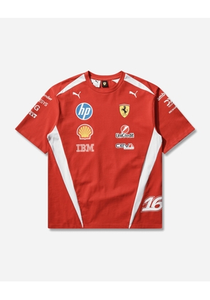 Scuderia Ferrari HP Replica Leclerc T-Shirt Red