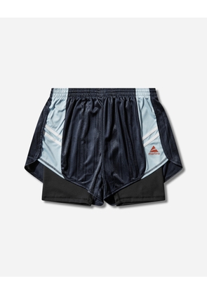 Double Football Shorts Blue / Navy