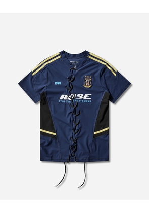 Lace Up Football Top Blue / Navy