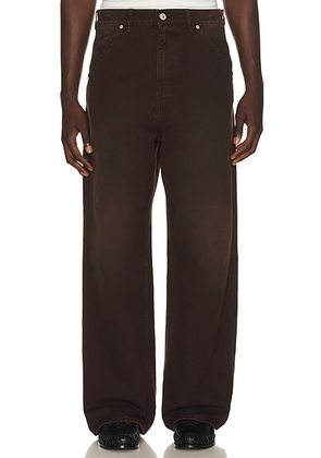 Marni Faded Trousers in Cacao - Chocolate. Size 48 (also in 50).