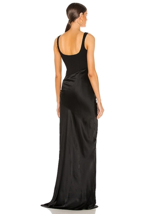Cinq a Sept Marian Gown in Black. Size 00. Also in 0.