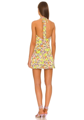 AFRM Izzy Mini Dress in Multi. Size XL. Also in L.