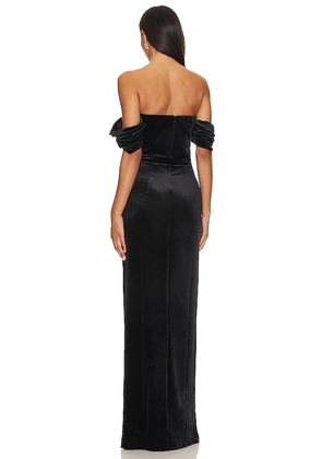 Amanda Uprichard X Revolve Falcon Gown in Black. Size L. Also in M.