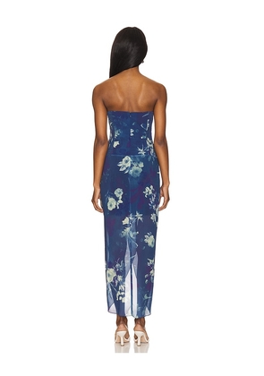 Amanda Uprichard Lotus Dress in Royal. Size M. Also in XS.