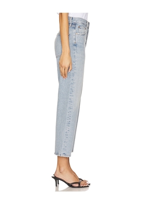 AGOLDE 90's Mid Rise Straight Crop Jeans in Blue. Size 26. Also in 27, 28, 29, 32, 33, 34.