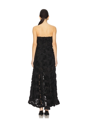 ELLIATT Selena Maxi Dress in Black. Size S. Also in XS, L.
