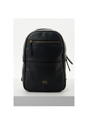 La Martina Black Polyethylene Crossbody Bag