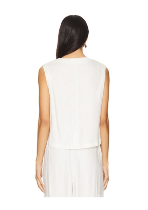 BEACH RIOT Darcy Vest in White. Size S. Also in L.