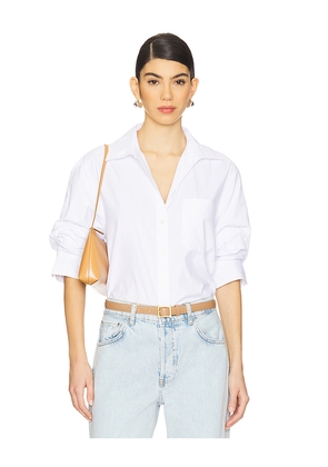 Brochu Walker Pia Shirt in White. Size M. Also in L.
