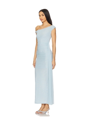 Bardot Layana Asymmetrical Dress in Baby Blue. Size M. Also in XS, S, L, XL.