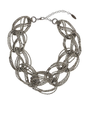 Brunello Cucinelli Bronze / Necklace - One Size