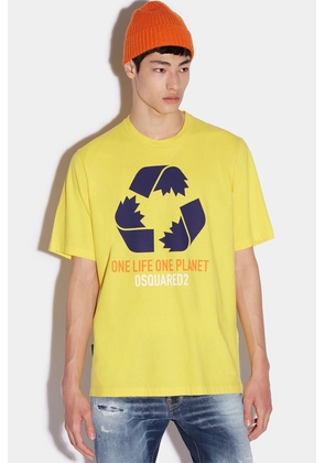Dsquared² Yellow Fibres T-Shirt - M