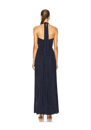 Cult Gaia Nailah Gown in Navy. Size 12. Also in 4, 8, 10.