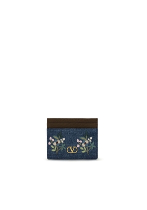 Valentino Garavani Multicolor Calf Leather Bos Taurus Wallet