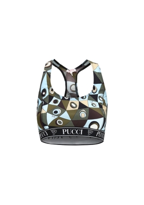 Emilio Pucci Bicolor Polyamide Top - M