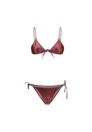 Kristina Ti Bordeaux Polyamide Bikini - M