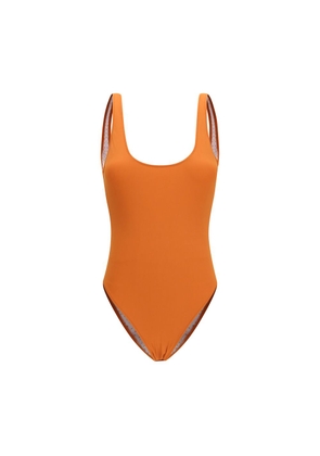 Kristina Ti Orange Polyamide One-Piece Swimsuit - M